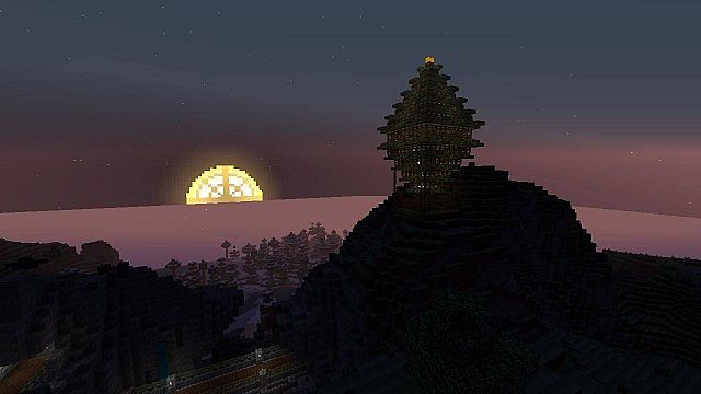 new tower design steampunk Minecraft Map