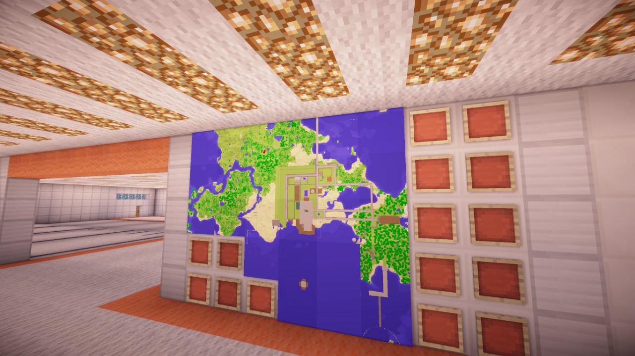 Minecraft Compound with Underground Lab Minecraft Map