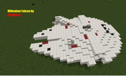 Millenium Falcon Scale 1:1 (where 1 block is 1 meter) Minecraft Map & Project