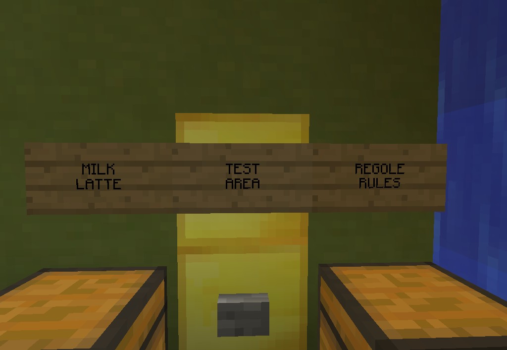 MINECRAFT TEST AREA Minecraft Map