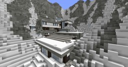 Modern mountain house 1 Minecraft Map & Project