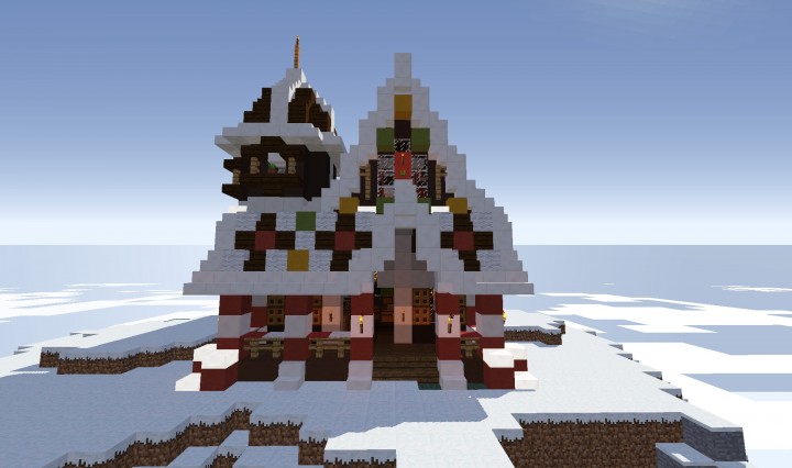 Gingerbread House Minecraft Map