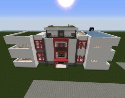 modern apartment building Minecraft Map & Project