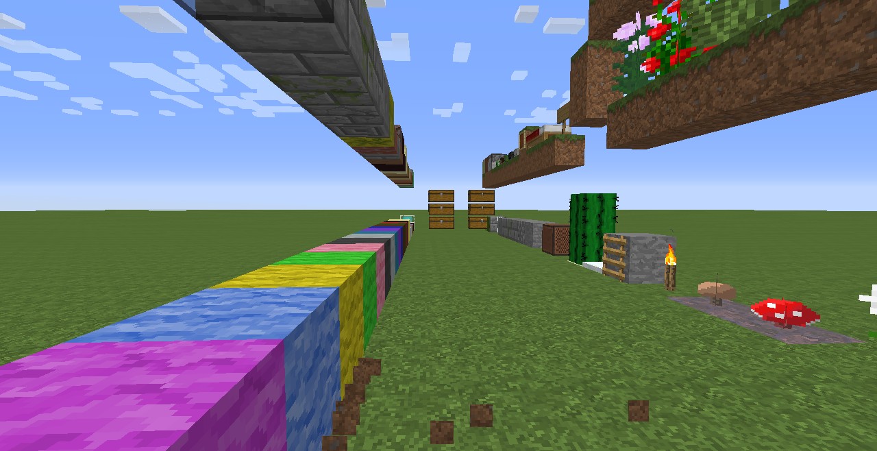 Texture Pack Blocks Minecraft Map