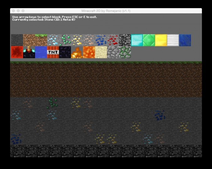 Minecraft 2D [HUGE UPDATE] Minecraft Mod