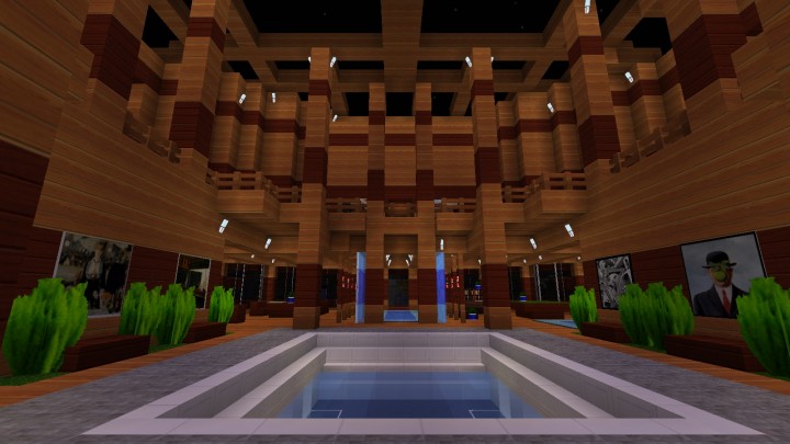 Interior Courtyard Pool