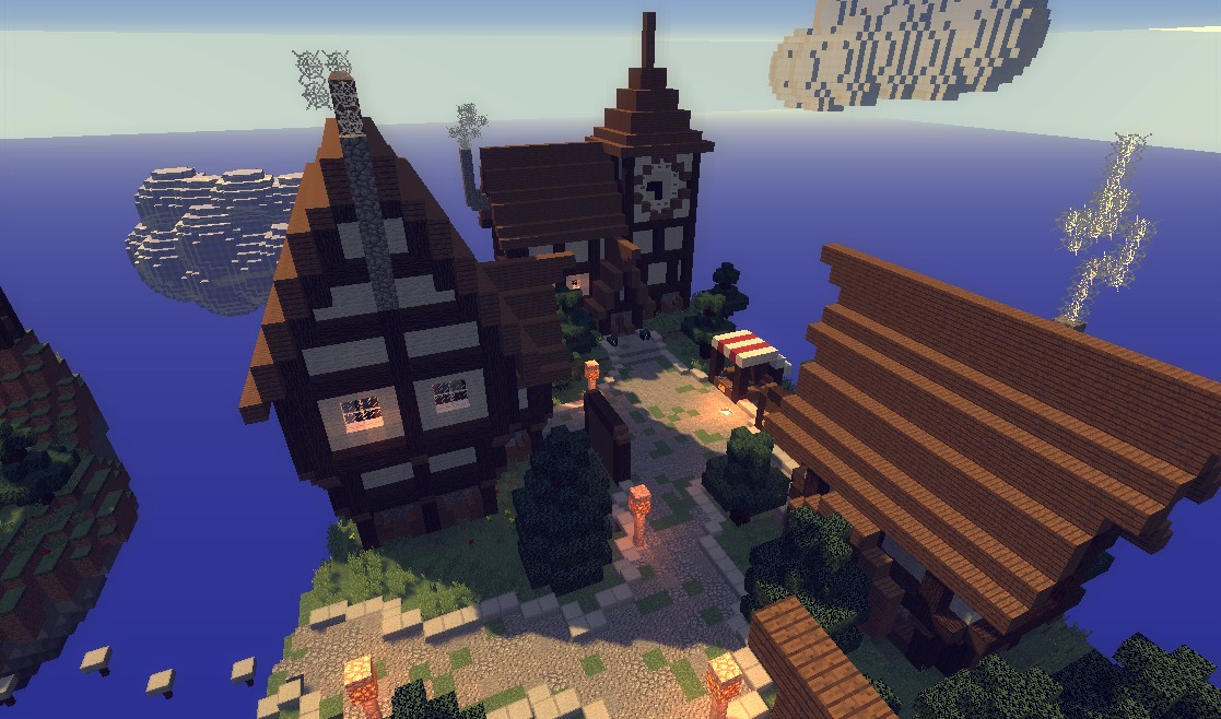SkyBlock Village/Spawn Minecraft Map