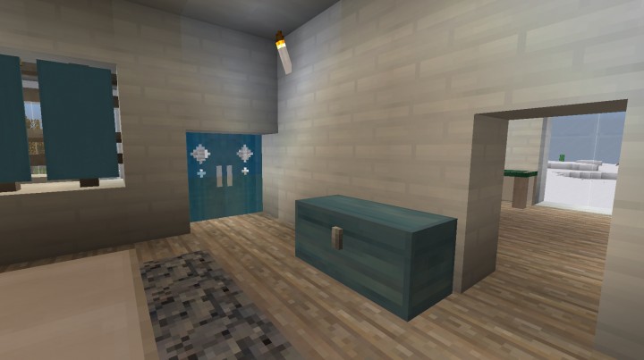 driftwood doors, chest and pebble