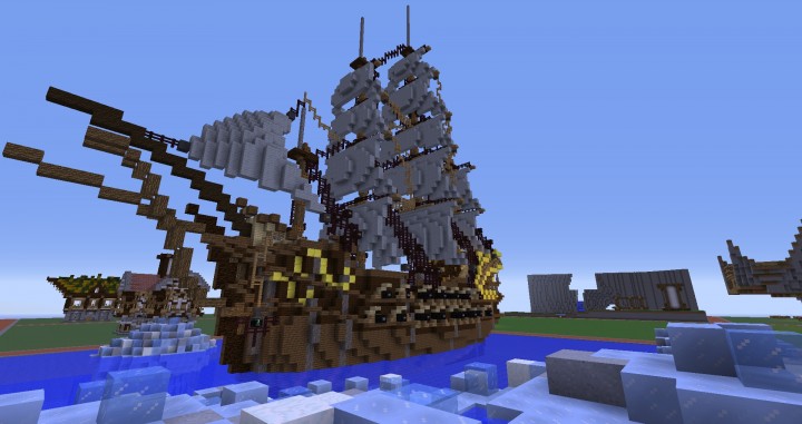 Termine The Ice Walrus Bateau Fantaisie Minecraft Map