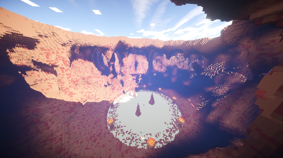 Star Wars - Geonosis Arena Minecraft Map