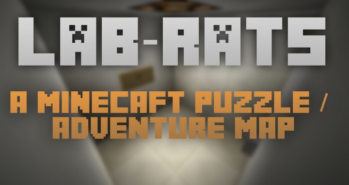 Minecraft Puzzle Map | Lab - Rats [200 DOWNLOADS !!! ] Minecraft Map