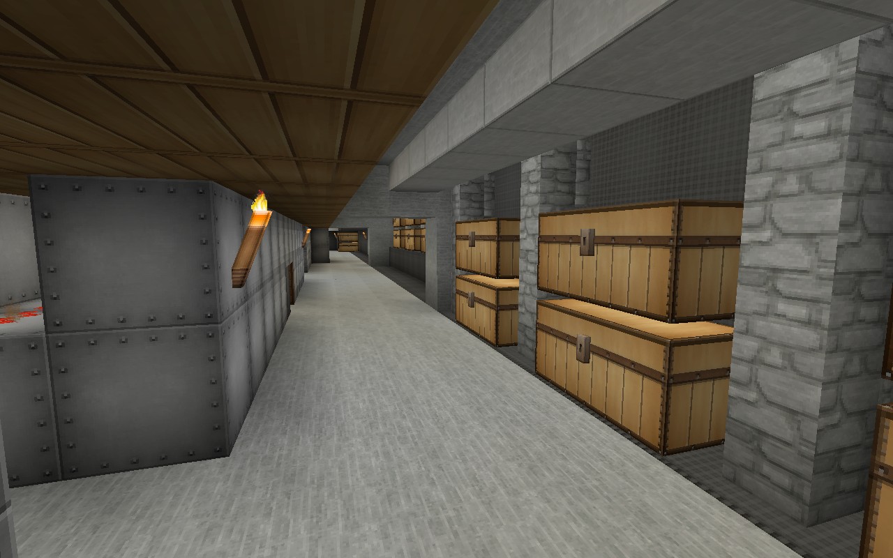 Type XIV Milk Cow UBoat Submarine With Full Interiors Minecraft Map