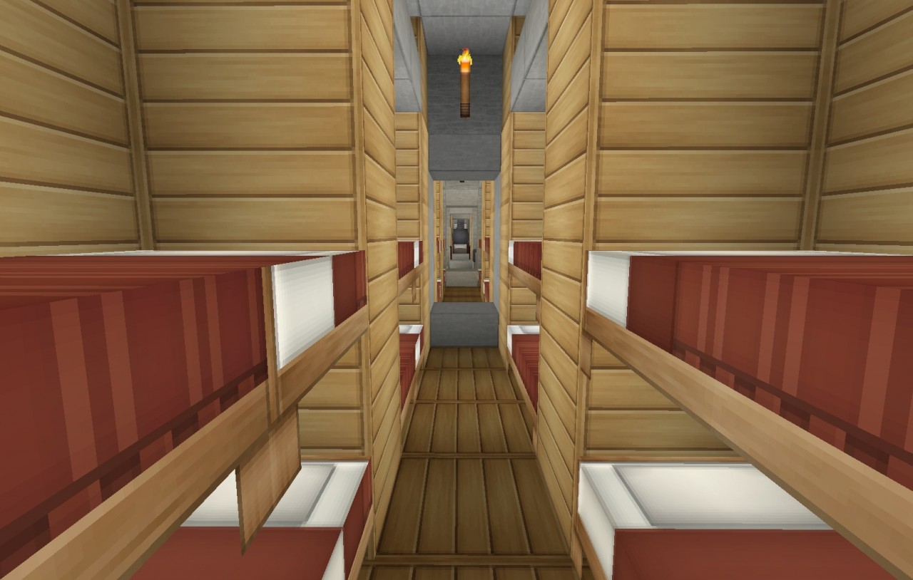 Type XIV Milk Cow UBoat Submarine With Full Interiors Minecraft Map