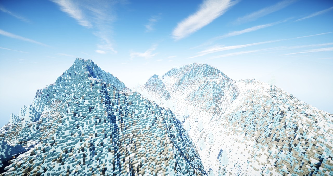 Ice Render Minecraft Map