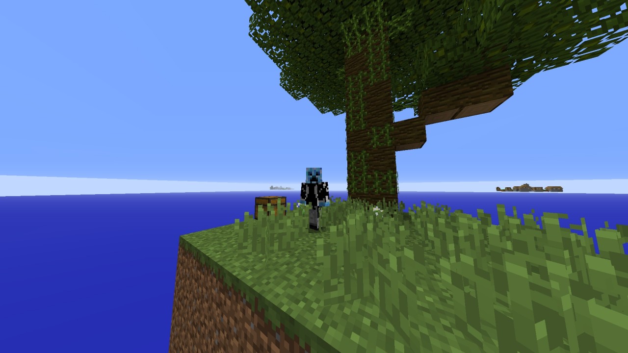 Jungle skyblock Minecraft Map