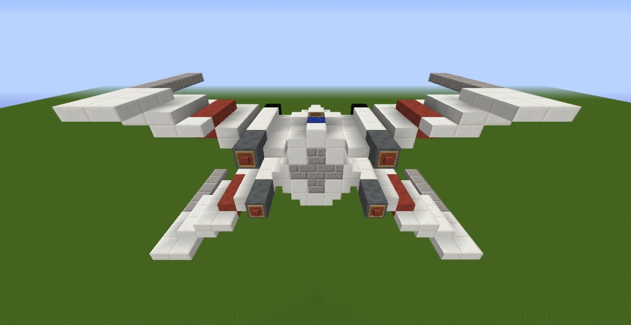 The XWING from Star Wars by TheMuhhhhhh Minecraft Map