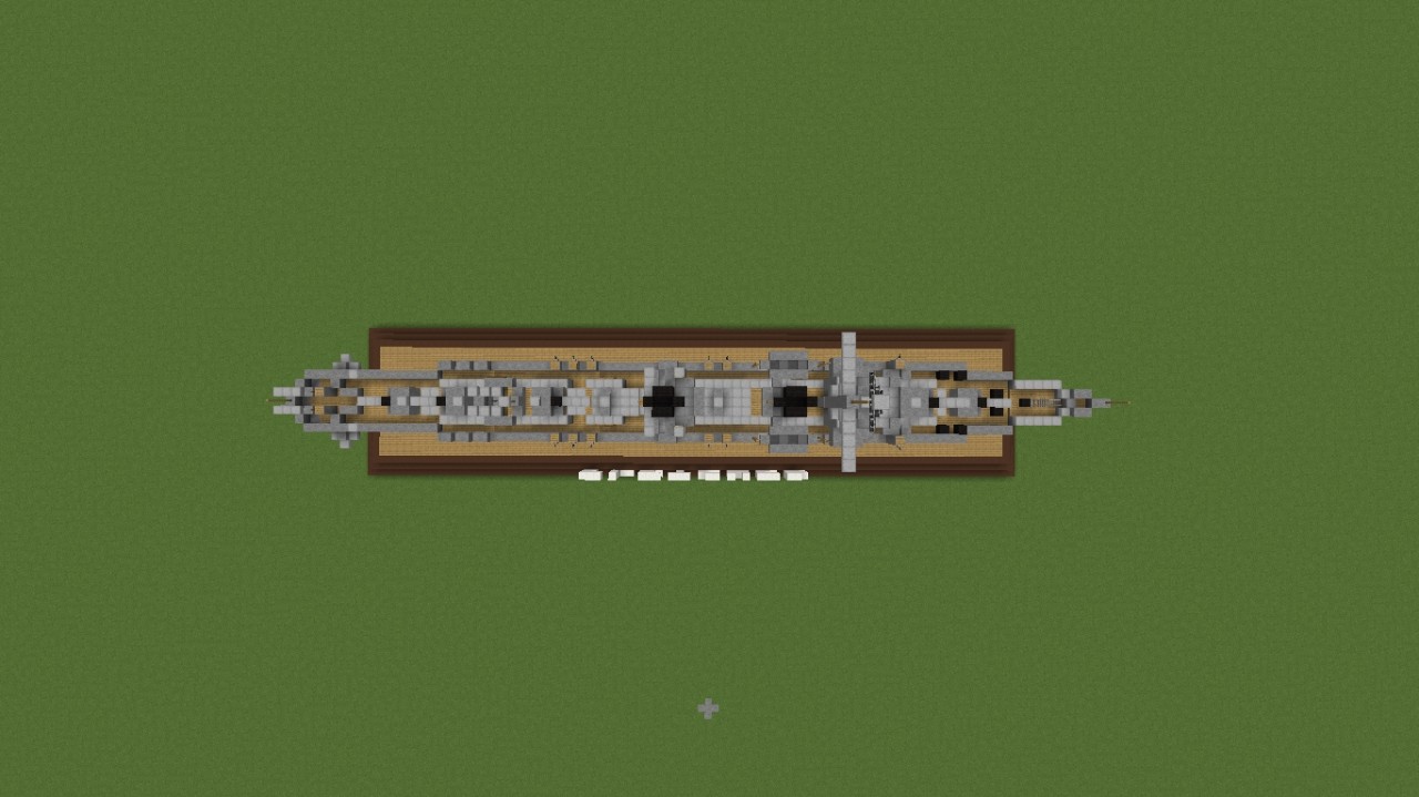 USS Fletcher Destroyer Minecraft Map