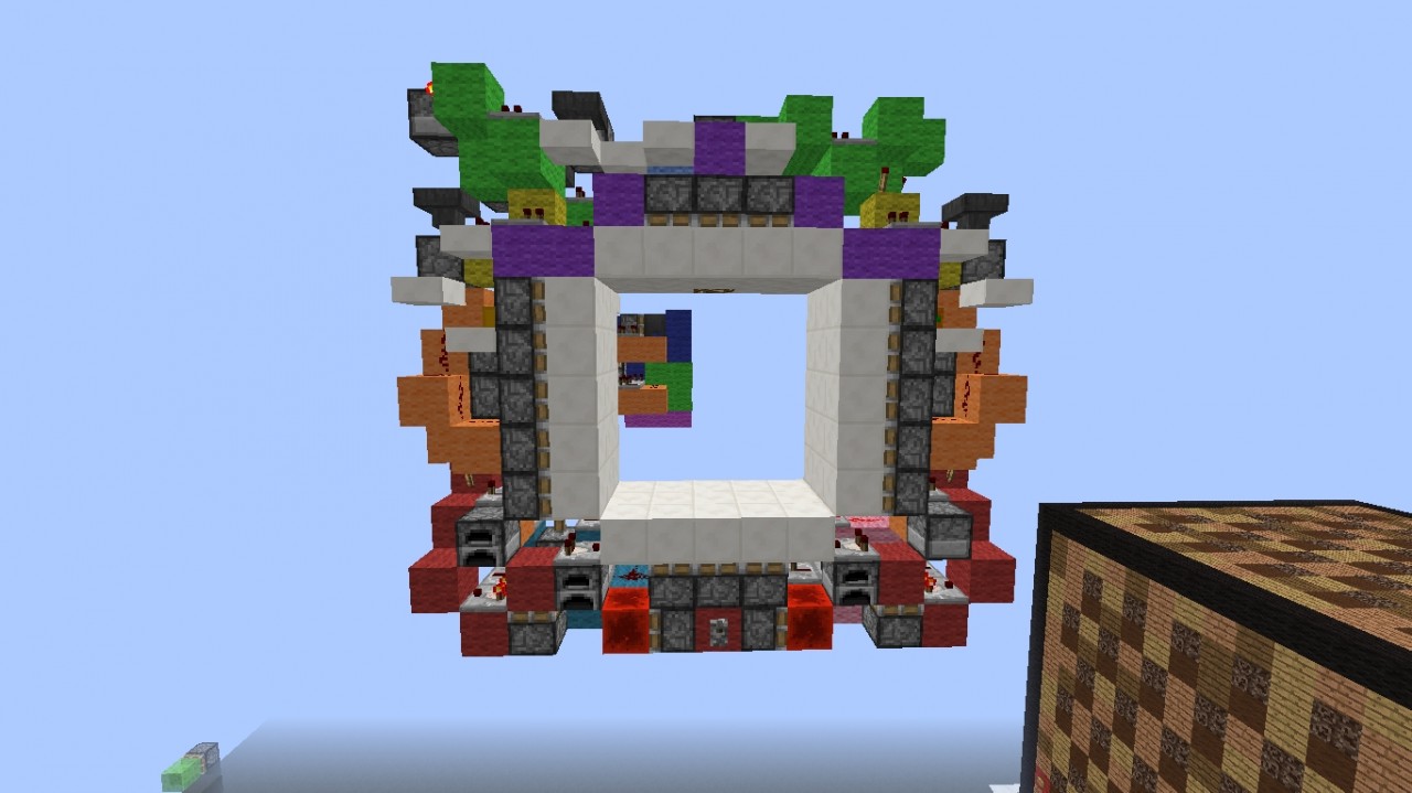 5x5 funnel door Minecraft Map