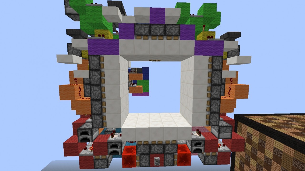 5x5 funnel door Minecraft Map