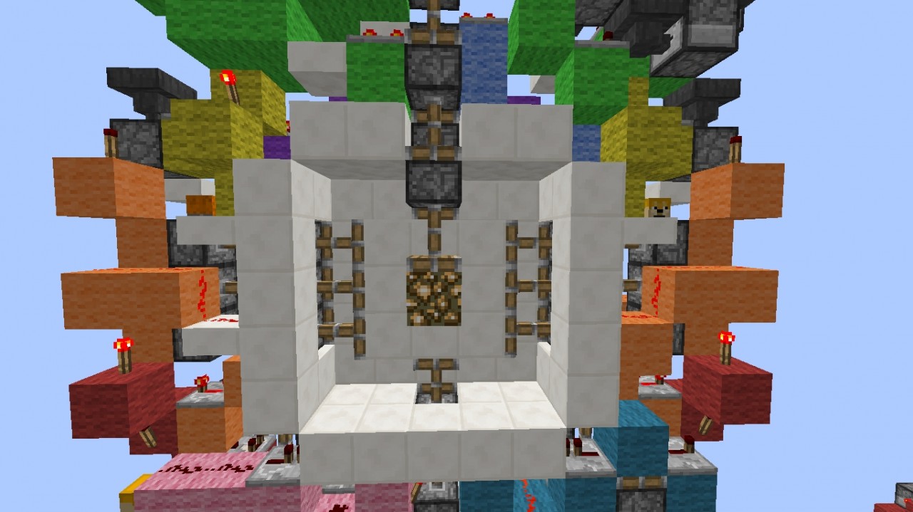5x5 funnel door Minecraft Map
