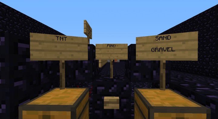 Sand n' Gravel 1 (For 1.7.2 - 1.7.10) Minecraft Map