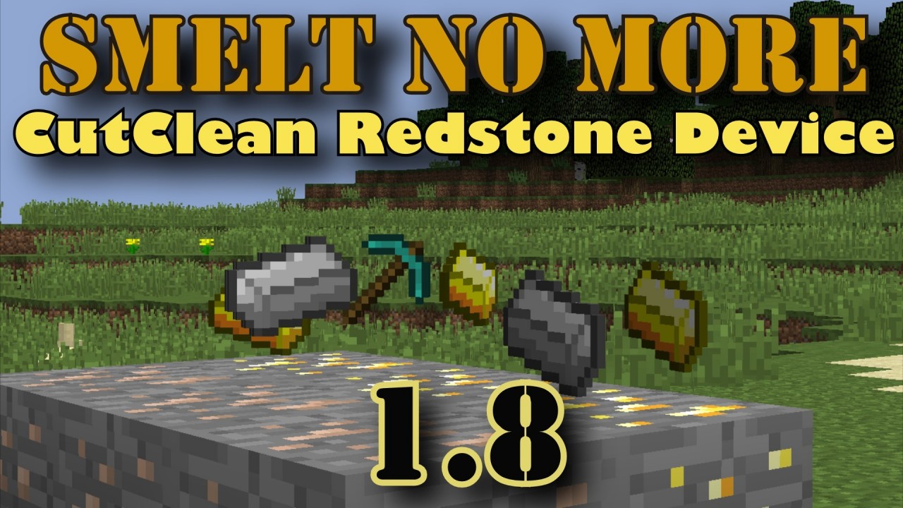 Smelt No More! {CutClean Vanilla Plugin} (Schematic) [1.8] Minecraft Map