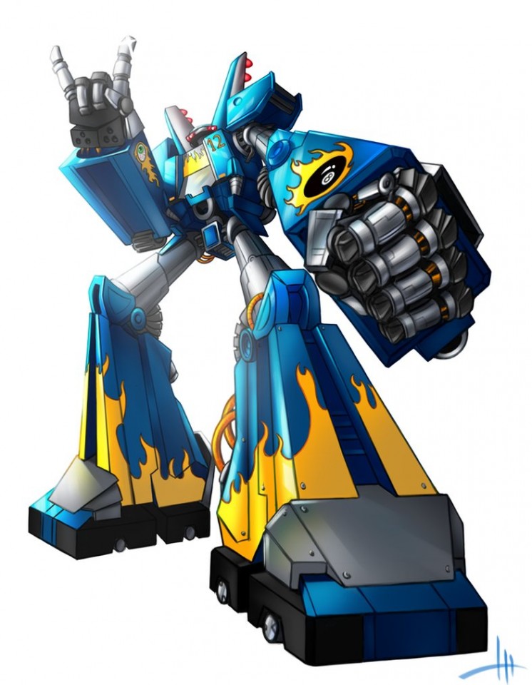 MEGAS XLR Minecraft Map