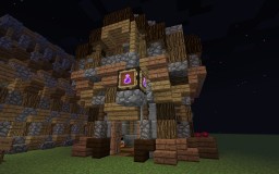 Witchy Potion Shop Hut - With Schemagic! Minecraft Map & Project