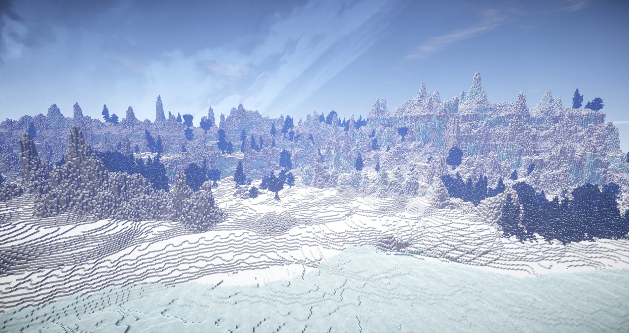 IceBiome Terraforming Minecraft Map