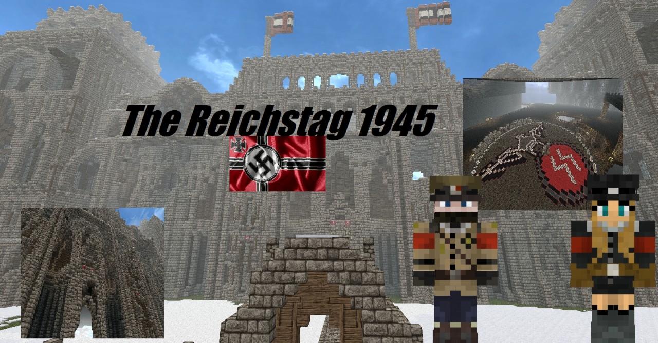 WW2 Base/Reichstag *NOW FOR DOWNLOAD* Minecraft Map