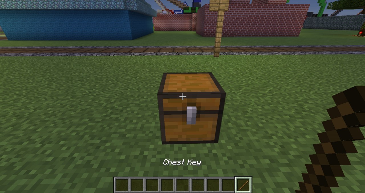 How to lock a chest in vannila minecraft with redstone Minecraft Map