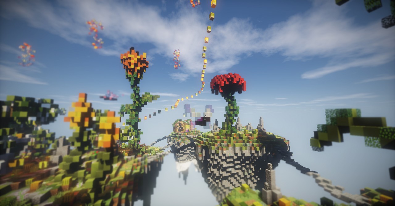 [NewRise] Flower islands Minecraft Map