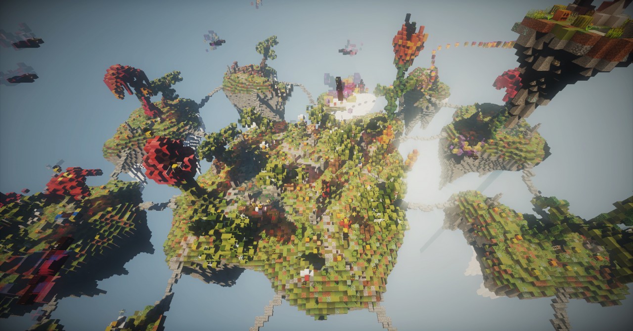 [NewRise] Flower islands Minecraft Map