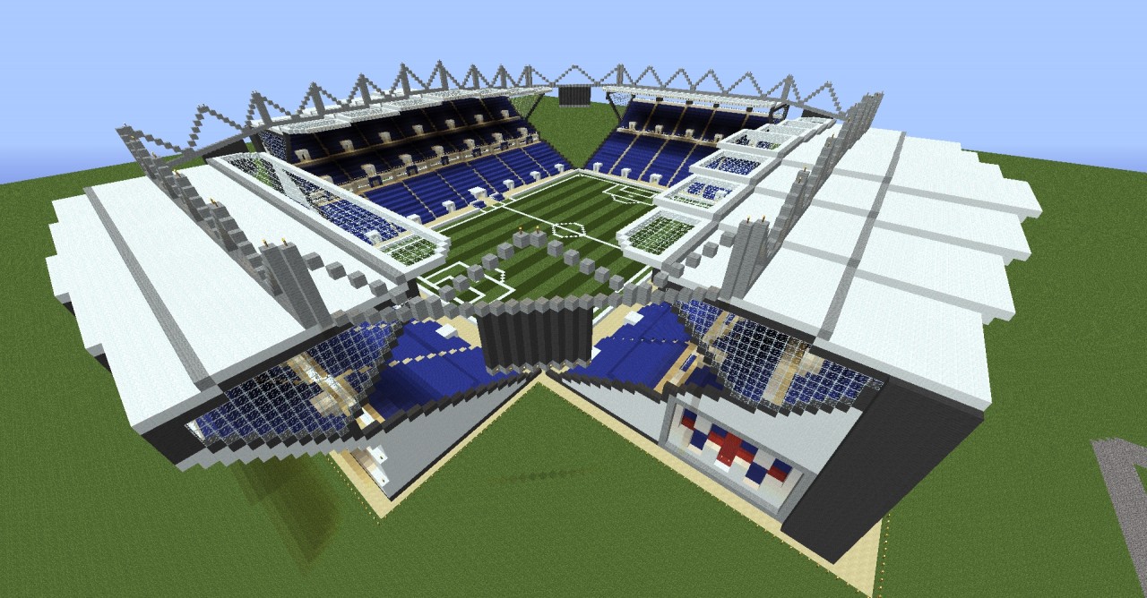 2 New Own Design Stadiums Minecraft Map