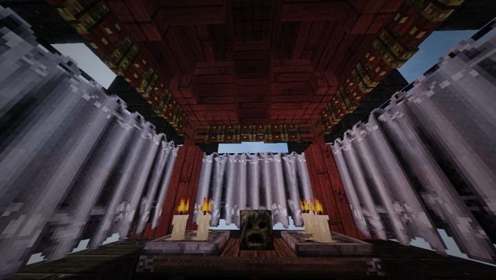 Smaller Chinese Shrine Design Minecraft Map Smaller Chinese Shrine Design Minecraft Map