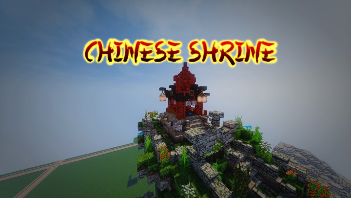 Chinese Shrine Design Minecraft Map Chinese Shrine Design Minecraft Map