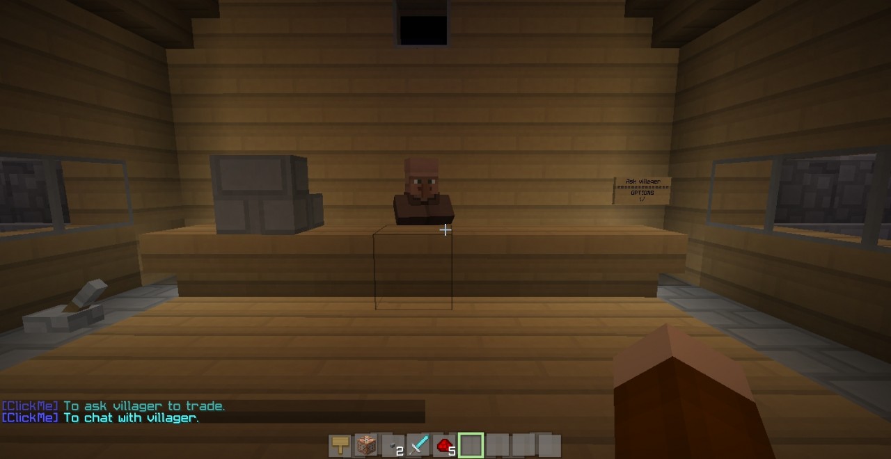 Test= Talking Villager Minecraft Map