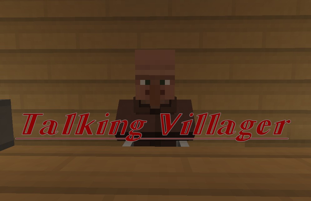 Test= Talking Villager Minecraft Map
