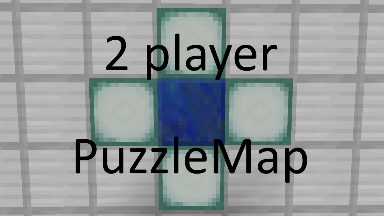 2 Player PuzzleMap Minecraft Map