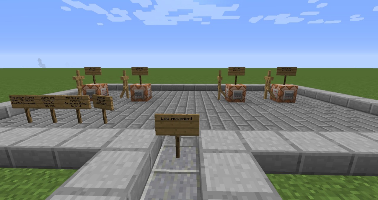 Armor Stand Tutorial Minecraft Map