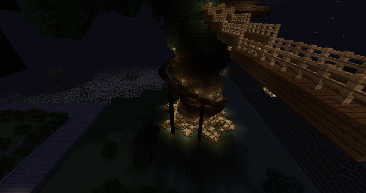 Giant Jungle Trees Minecraft Map