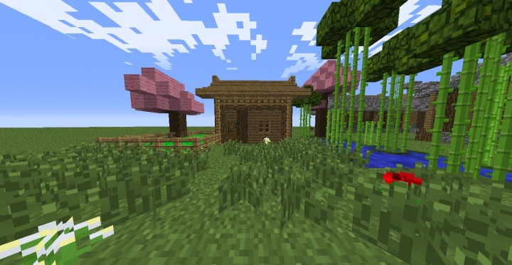 Small Chinese House Minecraft Map Small Chinese House Minecraft Map