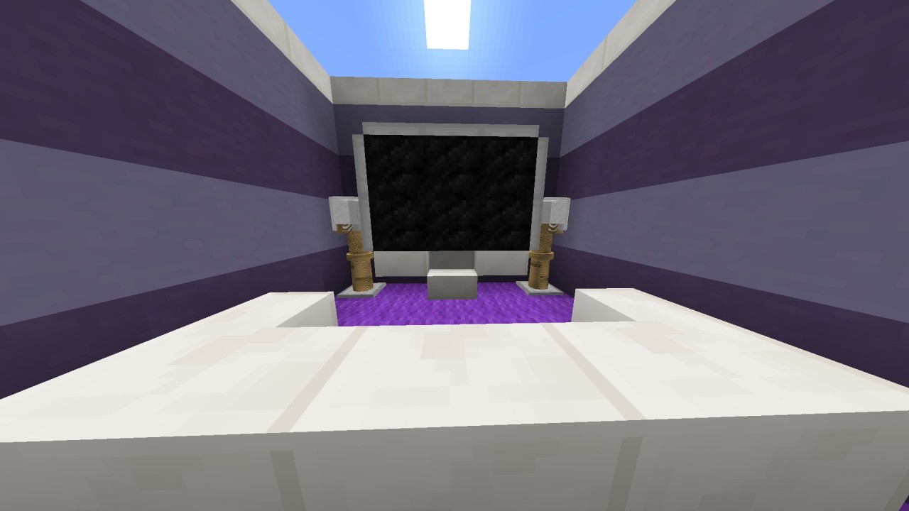 Circular Furniture Vanilla Minecraft Minecraft Map