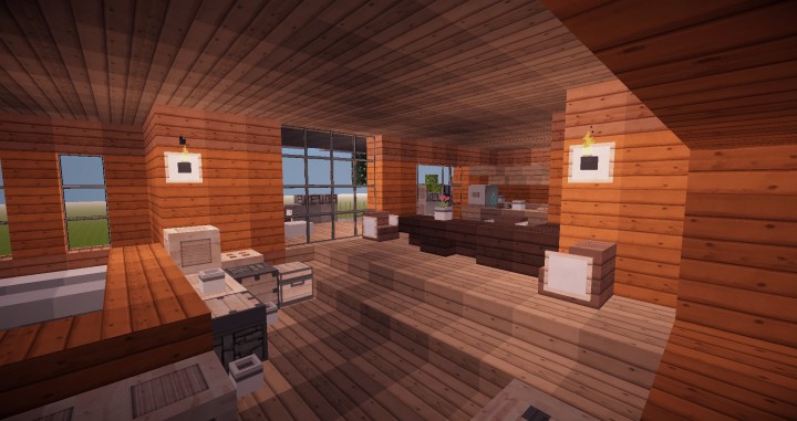 Western Suburban House Minecraft Map