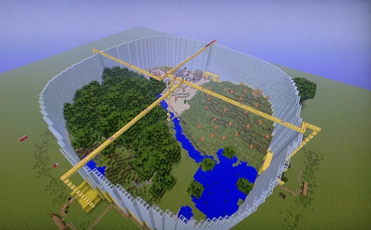 Paintball arena (Xbox) Minecraft Map