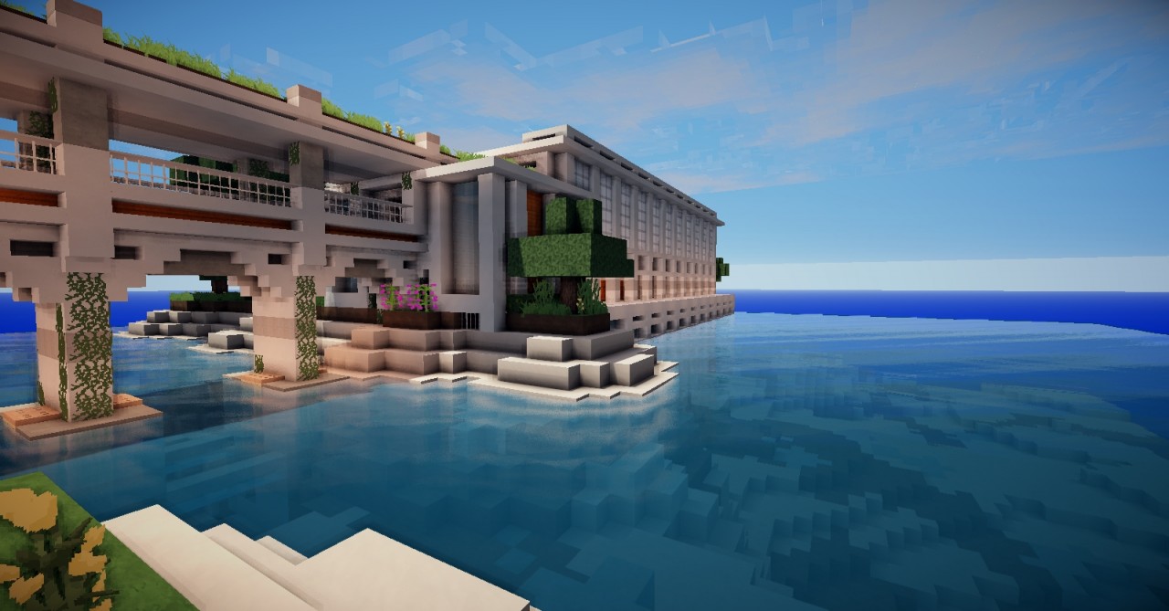 Modern Research Facility Minecraft Map