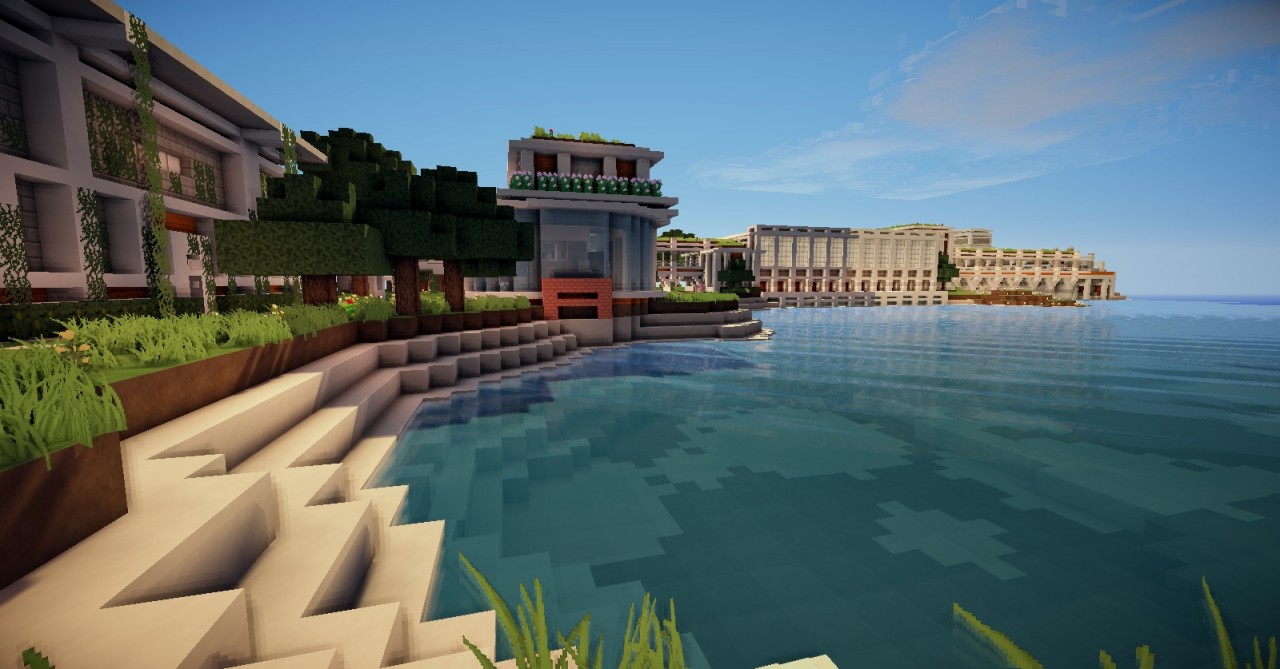 Modern Research Facility Minecraft Map