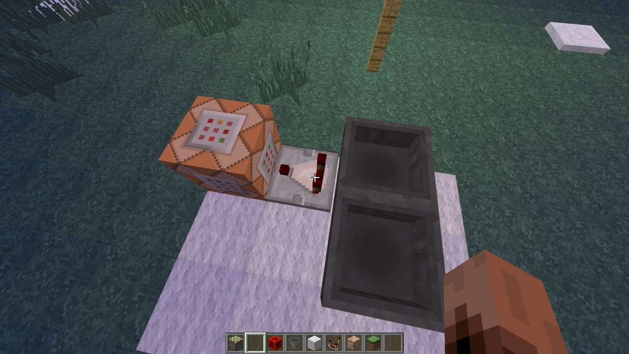 How to make an easy redstone clock using hoppers Minecraft Map