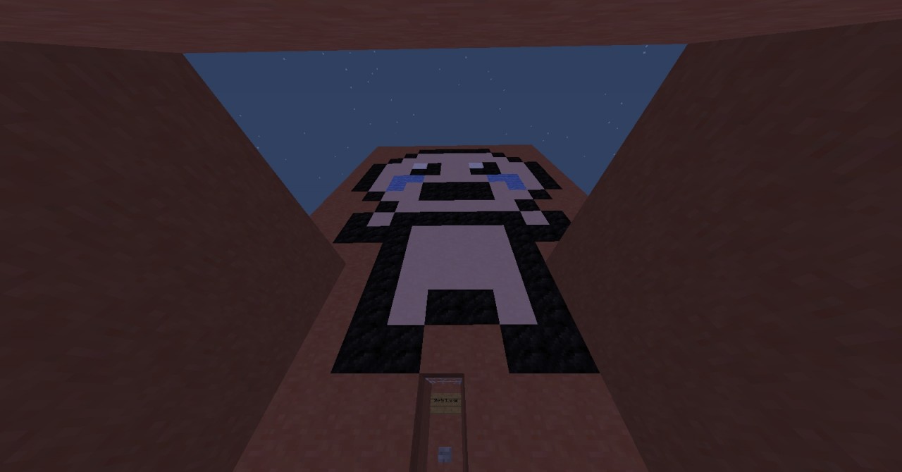 The Binding of Isaac Beta 0.1 Minecraft Map