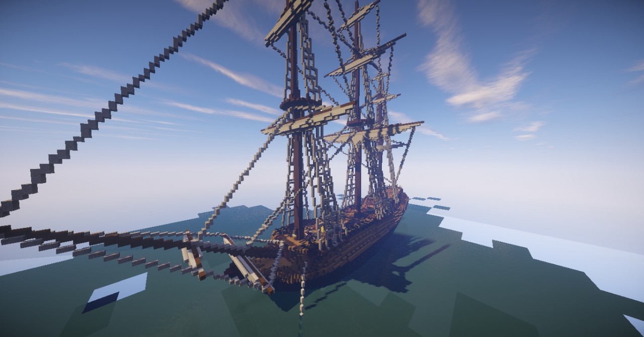 Pirate ship We raise anchors Minecraft Map